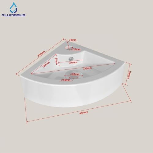 Lavabo de rincón suspendido para transformar el aseo de invitados 8