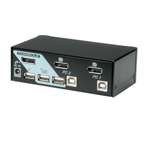 Roline Switch Kvm (Displayport, Usb 2.0)