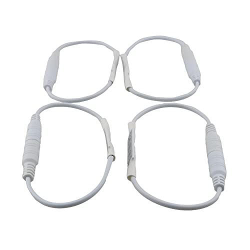 Zzhxsm 4Pcs Dc 12V Led Dimmer Switch Dimmer Controller Adapter Cable Connector Cable Led Strip #TOP3