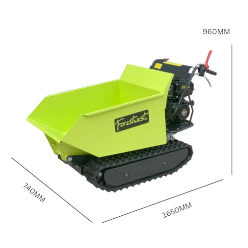 Mini Dumper motorizado de cadena, 9.8HP, capacidad 500kg, modelo BM11080B FORESTWEST miniatura 2