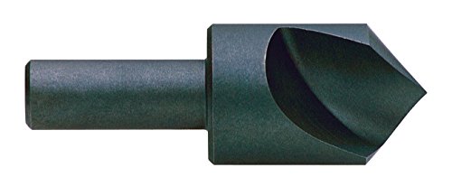 KEO 55705 Solid Carbide Single-End Countersink, TiALN Coated, Single Flute, 60 Degree Point Angle, Round Shank, 3/8" Shank Diameter, 5/8" Body Diameter #1