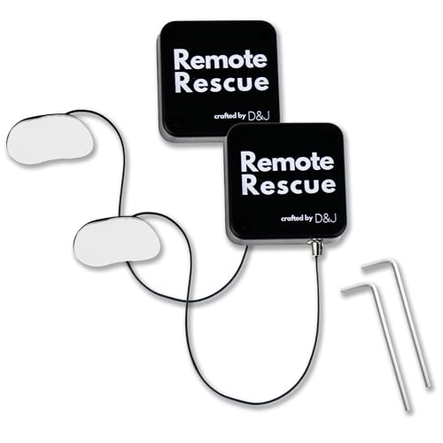 Remote Rescue - Retractable String Leash Adheres to Any Surface Anti-Loss System for Any Remote (2 Pack)