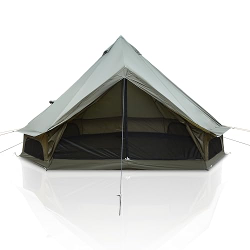 Carpa Bell 4 Estaciones 16.4FT Verde para 1 Persona miniatura 1