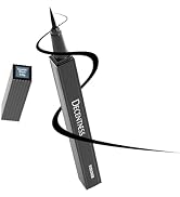 DECENTNESS Liquid Eyeliner, Eyeliner Pen with Ultra-fine Tip,Waterproof Long Lasting Makeup, Blac...