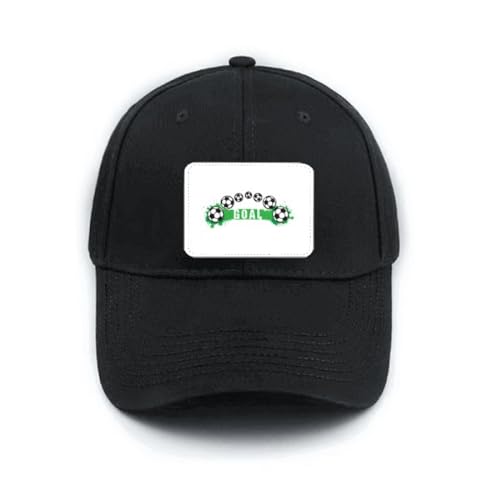 Casquette de baseball noire pour le football au quotidien et entraînement