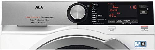 AEG-T7DBK860Z-Secadora-con-Bomba-de-Calor-de-Libre-Instalacion-8-Kg-Serie-7000-Motor-Inverter-8-Ciclos-de-Secado-Programa-Rapido-Panel-de-control-LCD-Puerta-XL-Plateada-Blanca-A