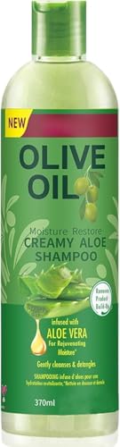 Olive Oil Moisture Restore Creamy Aloe Shampoo 12.5fl.oz