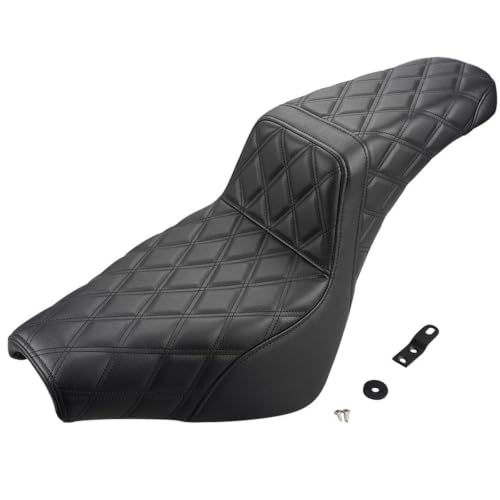 Sillín motocicleta Softail FXBB FLSL cojines para asiento doble de conductor y pasajero 18-24