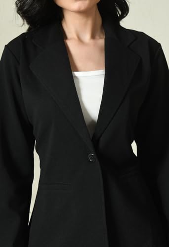 Image of Women's Cotton Blend 3-Piece Formal Suit Set Blazer, Straight Pants & Cami | Office Wear | Business Casual | Corporate | Interview