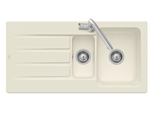Villeroy & Boch Architectura 60 XR - 3365 01 FU Ivory Keramikspüle Handbetätigung