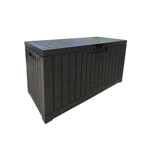 BJPQD 物置 屋外 小型 収納ボックス rvボックス 工具箱 防水防晒 大容量 厚手の素材 耐摩耗性と耐久性 密閉設計 アップターンドア 複数の収納スペース ダブルロック保護 健康的で環境に優しい 強力な耐荷重性 油圧ロッド設計 便利なハンドル I字型