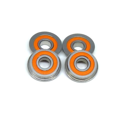 Rodamientos con brida SF695C-2OS cerámicos de 5 x 13 x 4 mm en pack de 10