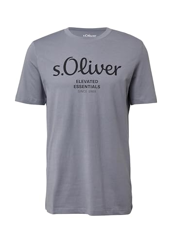s.Oliver Baumwoll-T-Shirt mit Logo-Print – Ansicht 4