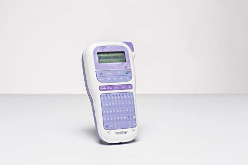 Brother PT-H200 - Etiqueteuse Portable pour Travaux Créatifs et Organisation à la Maison - Livré avec 1 Ruban TZe 12 mm Or/Blanc (4m de long)