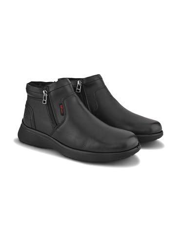 Image of TSF Leather 8617-Black boot for men