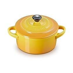Cazuelas Le Creuset Le Creuset Mini cocotte de cerámica de gres, 10 cm, 0, 2L, Nectar, 71901106720100