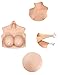 Silicone Breastplate Fake Boobs Fake Breasts False Breast Froms For Crossdresser Cosplay Transgender B-G Cup