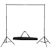 vidaXL Système de Toile de Fond Télescopique 155-300 cm Support de Fond Studio