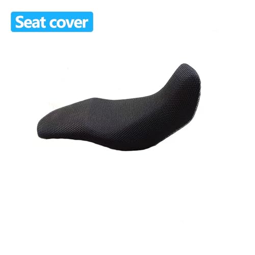 Cubierta de asiento Moto Guzzi V85TT tela malla transpirable 3D 4