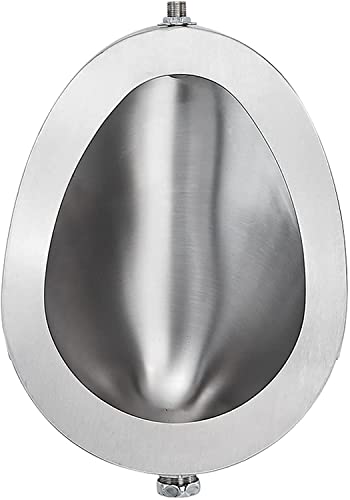 OTQEFTN Wall-Mounted Urinals Stainless Steel Urinals with Automatic Flushing System Vertical Stainless Steel Induction Flushing Urinals(