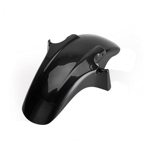 fender Motorcykeländring Front Fender Mud Guard för Honda CB600F Hornet 600 1998-2006 Mudguards (Color : Black)