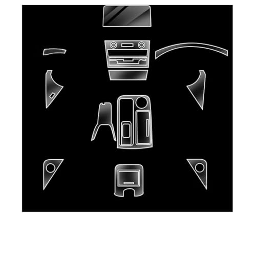 Film protecteur TPU auto-cicatrisant pour écran Nissan Patrol 2023