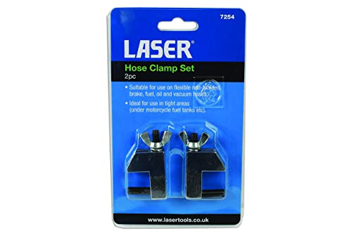 Laser 7254 Hose Clamp Set 2pc, Black