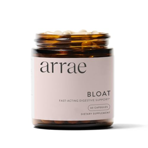 Image of Arrae Fast-Acting Bloating Relief Digestive Enzymes, All Natural Bloat, Gas & Indigestion Relief Capsules, 60 Count