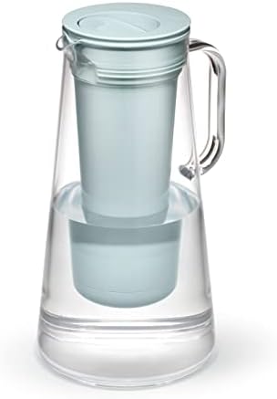 LifeStraw Home – Water Filter Pitcher, 7-Cup, Seafoam, BPA Free Designed for Everyday Protection Against Bacteria, parasites, microplastics, Lead, Mercury, PFAS, and a Variety of Chemicals