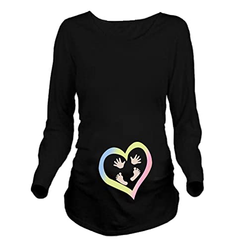 Q.KIM Camiseta Divertido Estampada de...