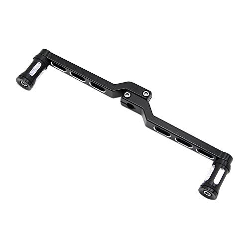 DreamSeek Heel Toe Gear Shift Lever + Shift Peg for Harley FL Softail/Touring, Road King, Street Glide/Tri Glide Trikes - Shifter Lever (Black)