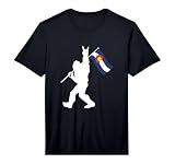 Colorado Bigfoot Rock and Roll Gift for Squatch Believers Performance T-Shirt