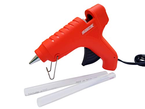 Cheston Leakproof Hot Melt Glue Gun 60 Watt PTC Heat Technology Trigger Feed with 2 Glue Sticks