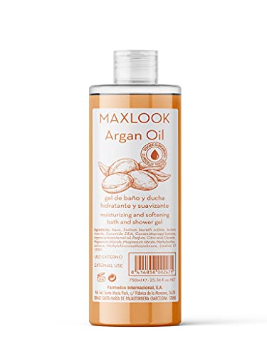 Maxlook Gel de Ducha Aceite de Argán 750ml