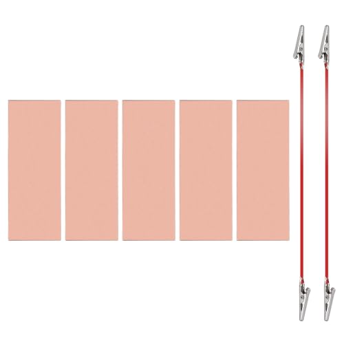 Plaque électrode cuivre 25x150mm PATIKIL pack anode 1mm pour kit galvanoplastie et cuivrage