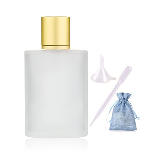 100ML Frosted Glass Spray Perfume Bottle with Dropper