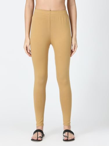 Image of Robinbosky Premium Stretchable Cotton Ankle Legging for Women | Suitable for Formal wear & Casual wear | High-End Elastic Makes The Leggings Squat Proof and Durable for Travel, Yoga, & Workout.