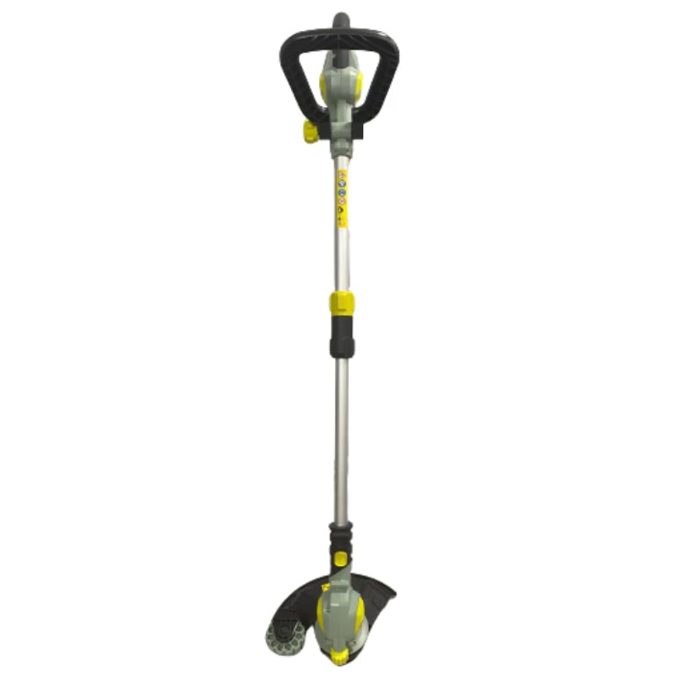 KOMBO PRO - Tagliabordi Elettrico a Batteria 20V – Manico Telescopico in Alluminio, Testa Rotante 90°, Larghezza 23 cm, Motore in Rame, Bobina TAP&GO, Freno Elettronico