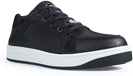 KPR Men’s Women’s I-886 CSA Grade 1 Approved Athletic Composite Toe Plate 100% Non-Metallic Non Steel Green Triangle Sports Safety City Walker Sneaker Industrial & Indoor Safety Shoes