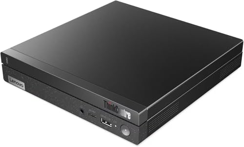 Image of Lenovo ThinkCentre neo 50q Gen 4 Business Mini Desktop Computer • 6-core Intel Core i3-1215U • 64GB RAM • 4TB SSD • Office 365 for The Web • Display Port + HDMI • Wired KB & Mouse • Windows 11