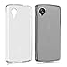 kwmobile Crystal Case for LG Google Nexus 5 - Soft Flexible TPU Silicone Protective Cover - Matte Transparent