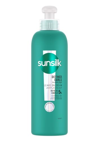 SUNSILK Leave on cream Defined Curls 2X frizz control** for smooth perfectly defined curls 200ml