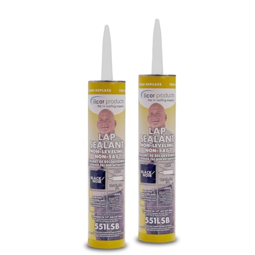 Black Non-Leveling RV Repair Sealant