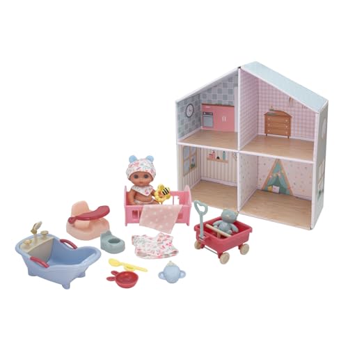Muñeca Lil' Cutesies en set casa con muebles 16 pzas miniatura 1