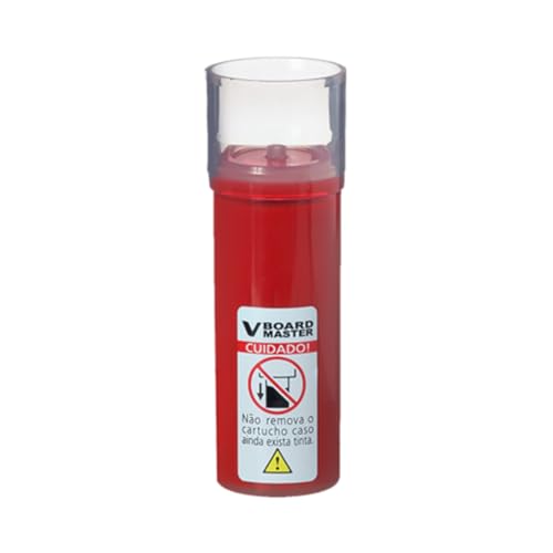 Pilot - Cartucho WBS-VBM - Recambio para rotulador pizarra V-Board Master , 12 unidades, Rojo
