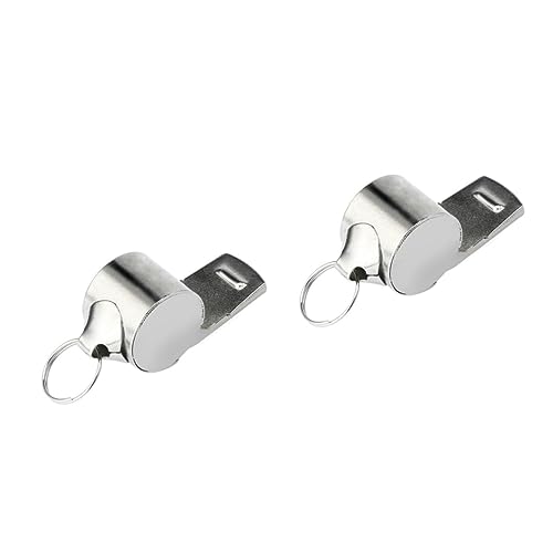 BESPORTBLE 2sets Silbatos de Metal para Entrenamiento miniatura 1
