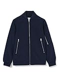 JACK & JONES Jungen Jjerush Bomber Jr Jacke, Navy Blazer, 128 EU
