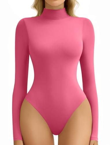 Avidlove women's long sleeve high neck bodysuit