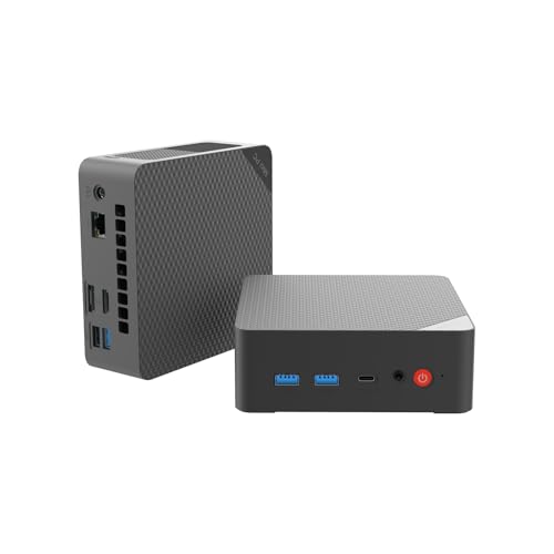 Mini PC, AMD Ryzen 5 3500U (Beats N150/3300U/3200U), 16GB RAM 512GB SSD, Windows 11 Desktop Computers Home Office Business Students, USB-C, Triple 4K Display, HDMI, DP, WiFi, BT