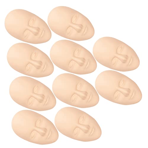 Beavorty Tattooing Supplies 10PCS Fake Practical Tattoos Skin Embroidered Tattoos Practice Skin Sheet